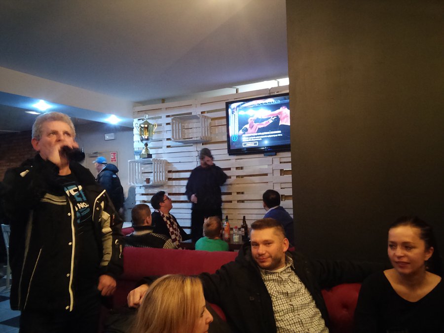 A po meczu świętowanie