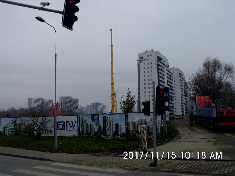 Na Tysiącleciu dalej budują (mędzy Górnym i Dolnym)