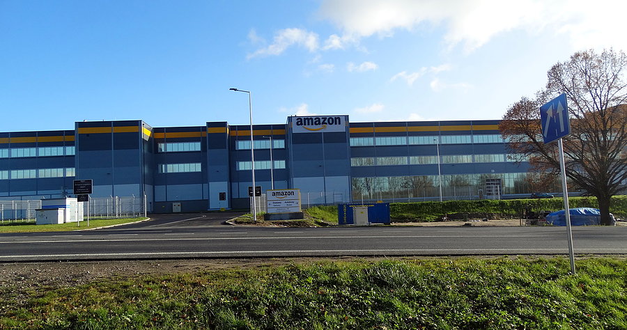 Okazale prezentuje się Amazon pod Kołbaskowem