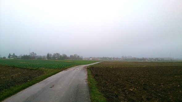 Błoto na asfaltach