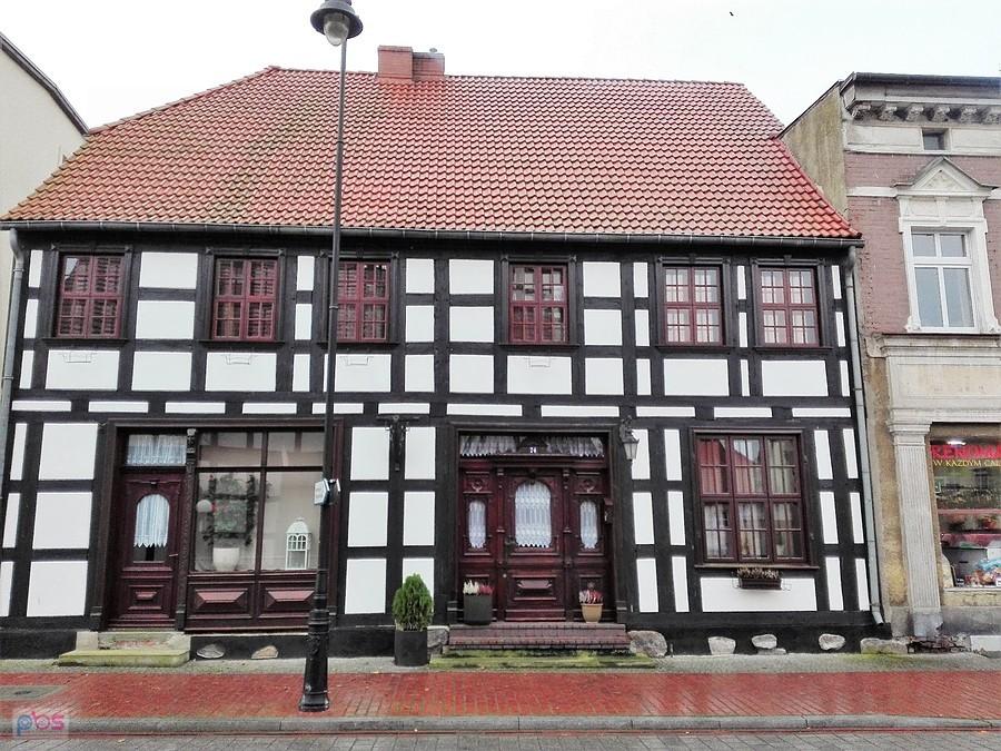 Jeden z ładnejszych budynków w Nowym Warpnie