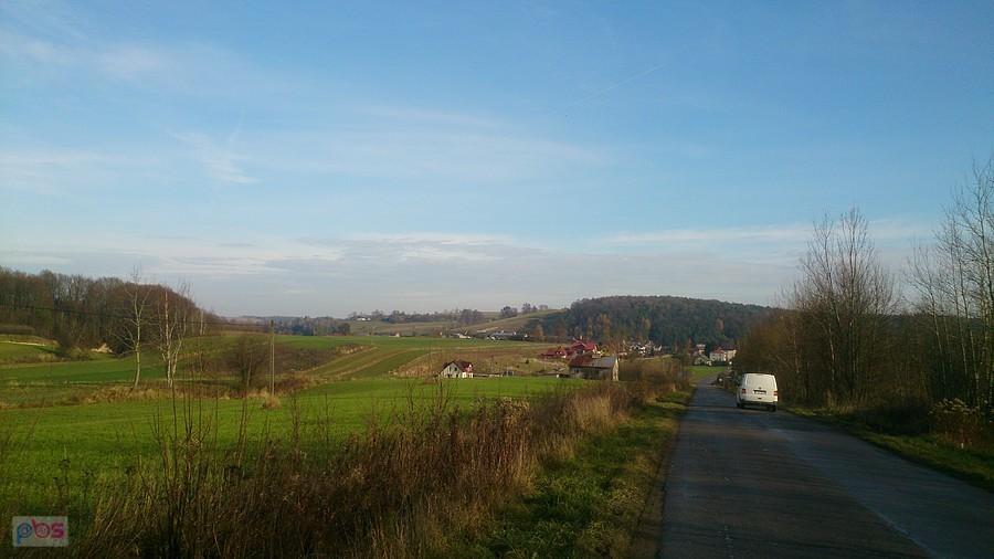 Podjazd w stronę Kraśnika