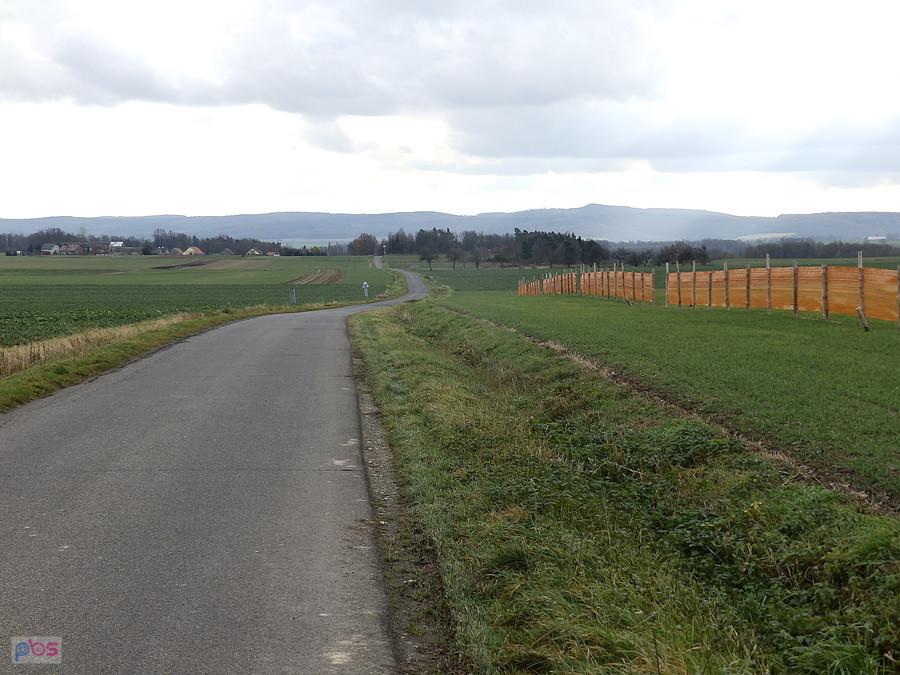 Widok na Góry Kaczawskie