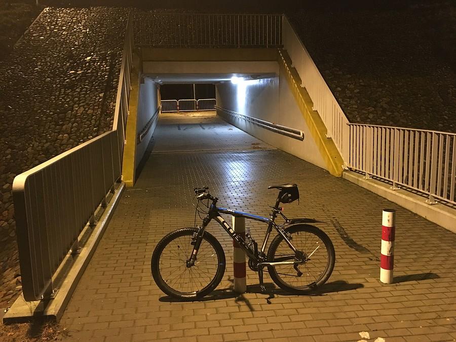 Przejazd pod obwodnicą w okolicy ul. Chodzieskiej