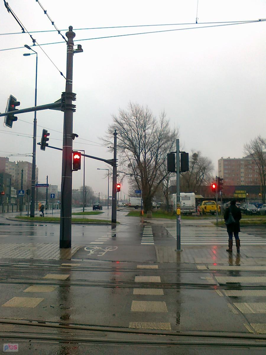 Mokro i zimno, ale na szczęście nie było ślisko