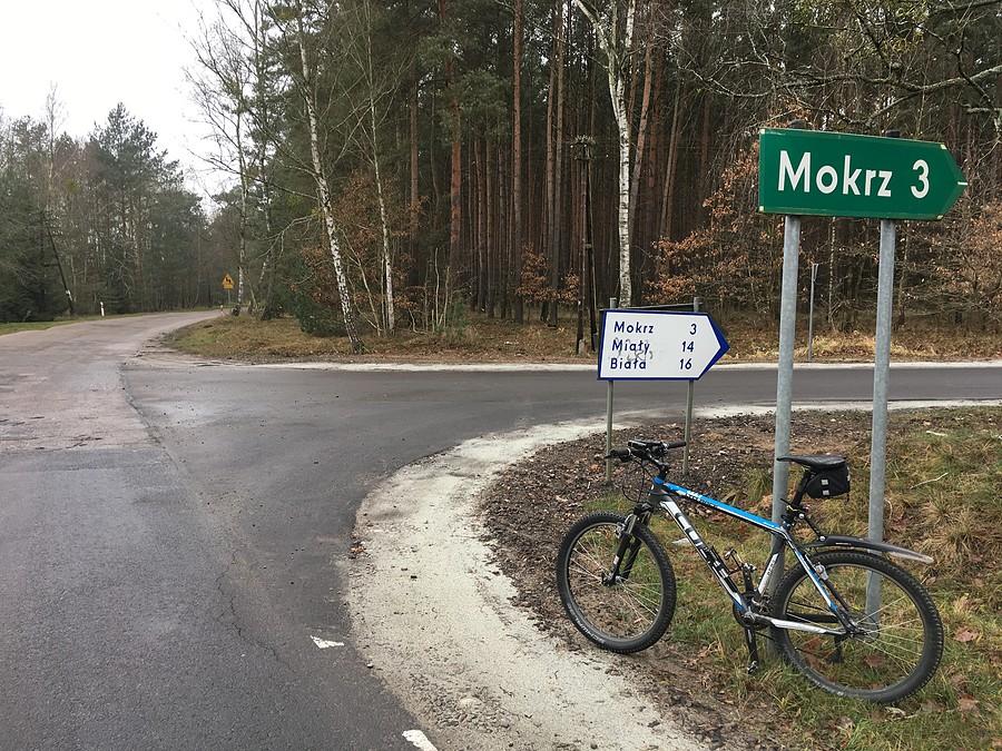 Zjazd na Mokrz