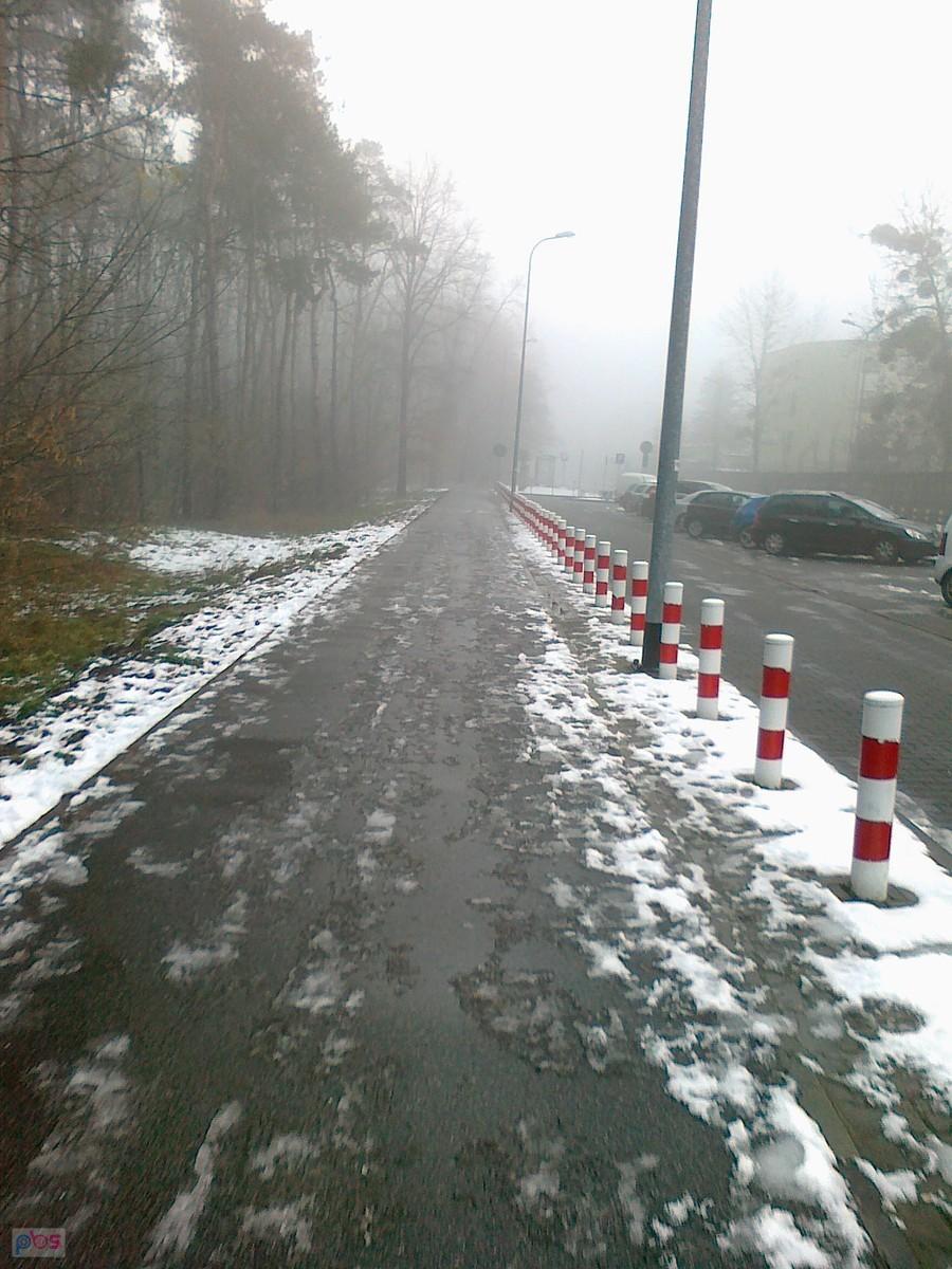 I ddr na Kocjana tradycyjnie bez odśnieżania, a szkoda