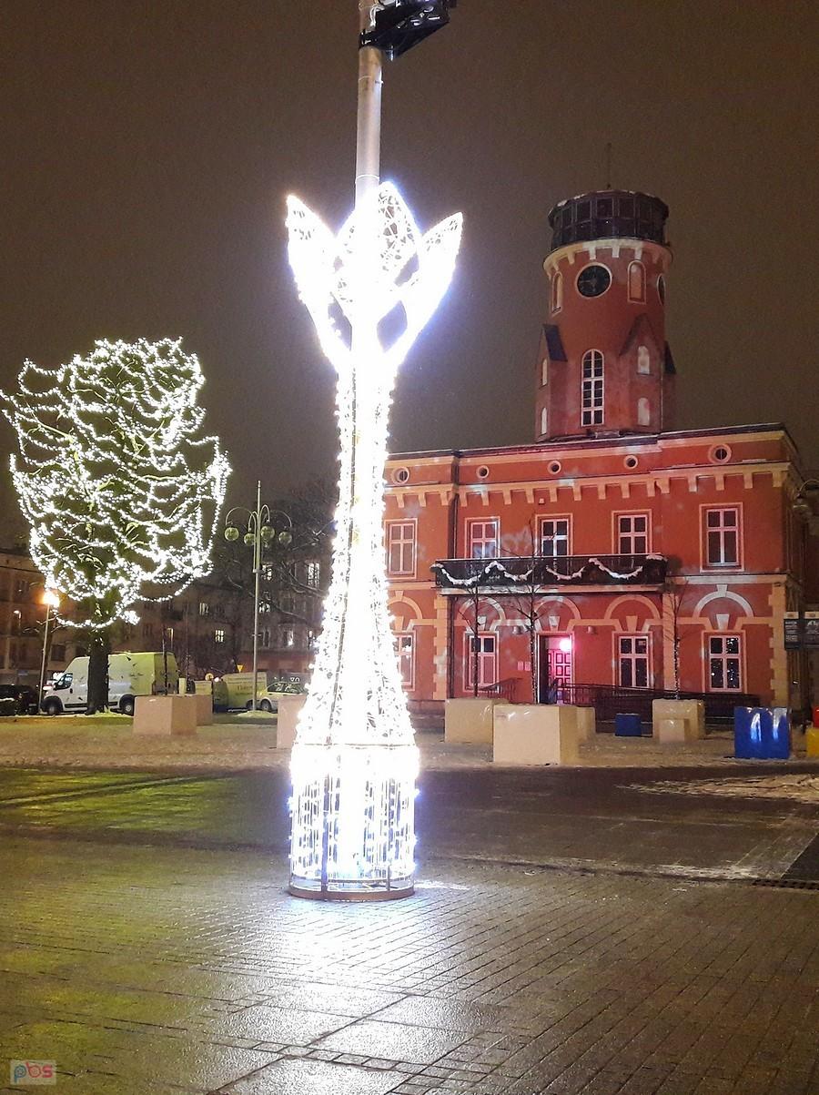 Świąteczna iluminacja Częstochowy A. D. 2017 IX