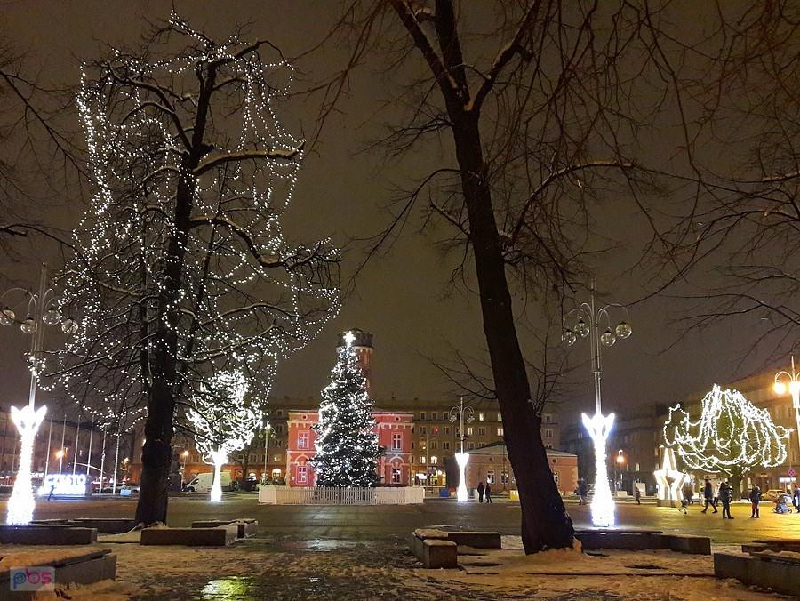 Świąteczna iluminacja Częstochowy A. D. 2017 VI
