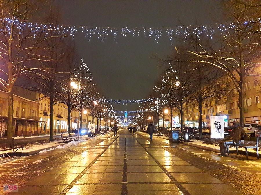 Świąteczna iluminacja Częstochowy A. D. 2017 V