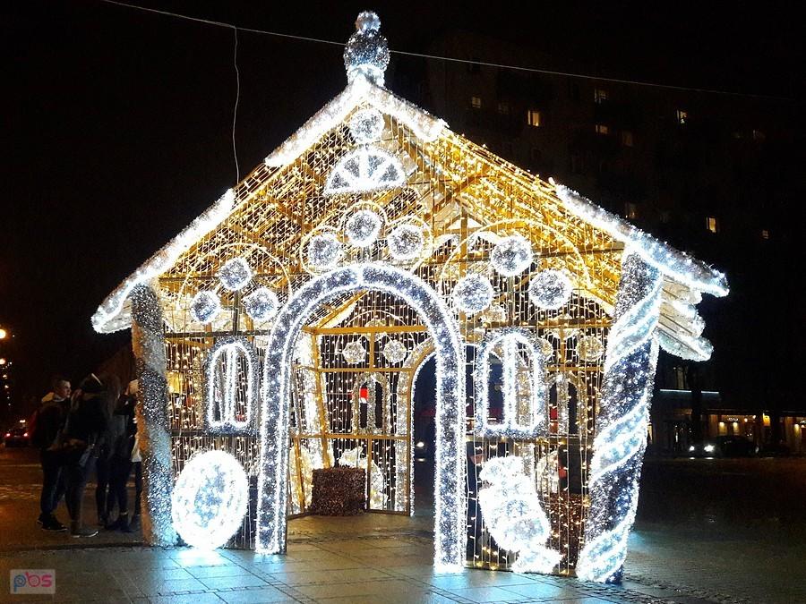 Świąteczna iluminacja Częstochowy A. D. 2017 III