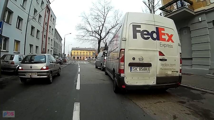 Mistrz cofania na bł. Czesława w Gliwicach