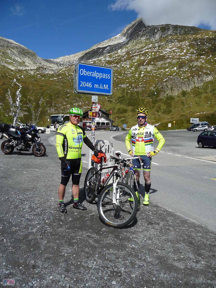 Disentis - Gotthardpass przez Oberalppass i spowrotem