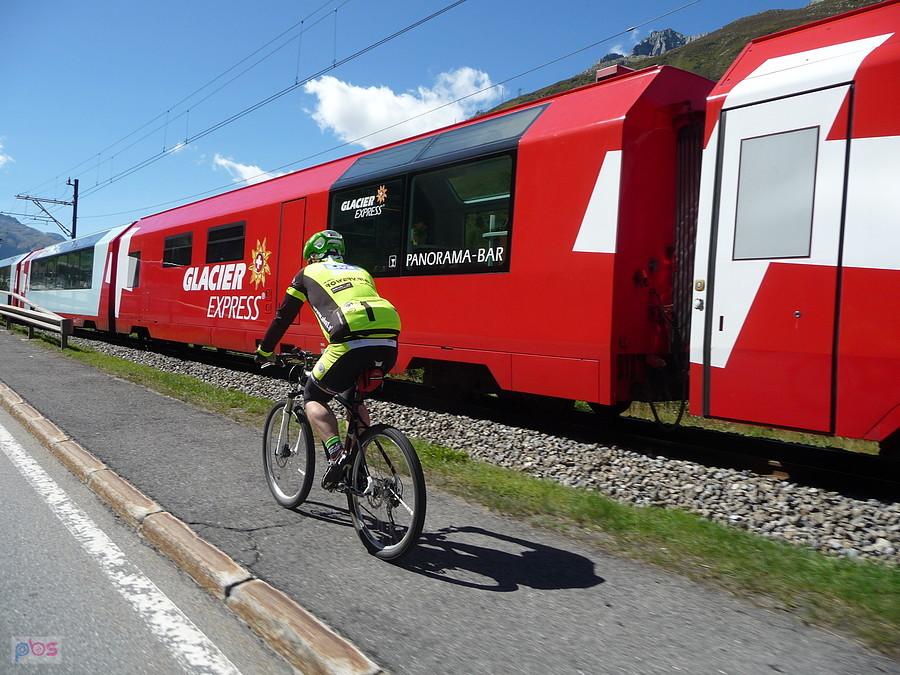 Disentis - Gotthardpass przez Oberalppass i spowrotem