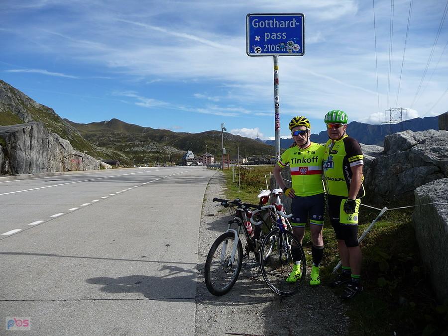 Disentis - Gotthardpass przez Oberalppass i spowrotem