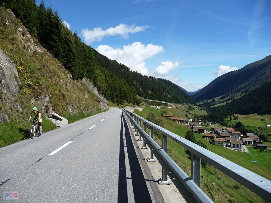 Disentis - Gotthardpass przez Oberalppass i spowrotem