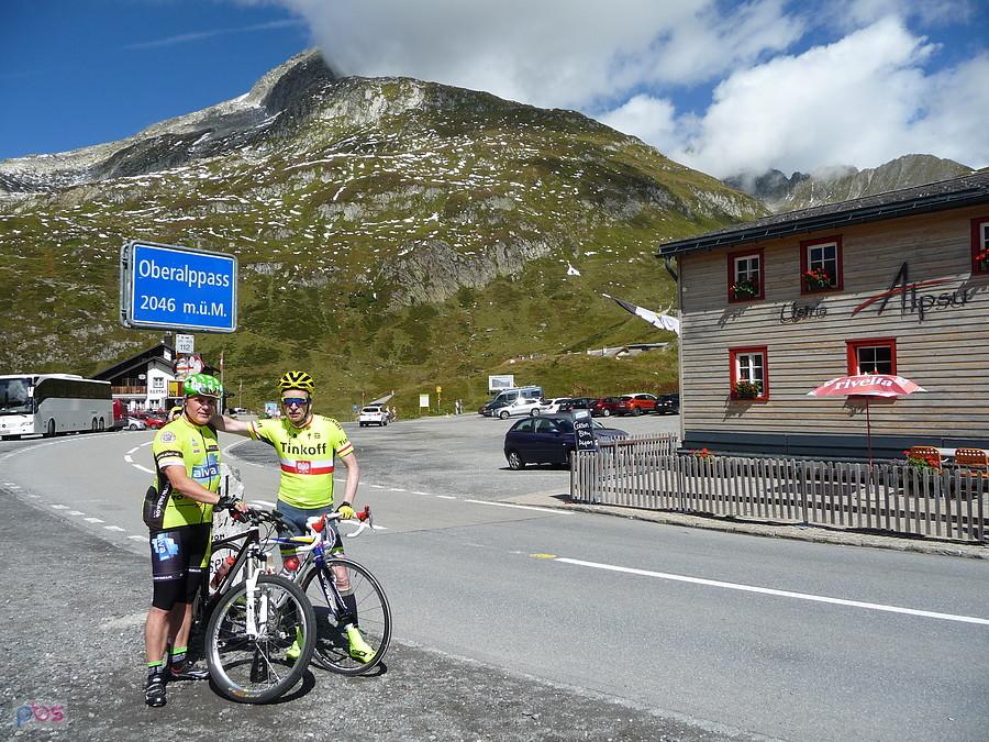 Disentis - Gotthardpass przez Oberalppass i spowrotem
