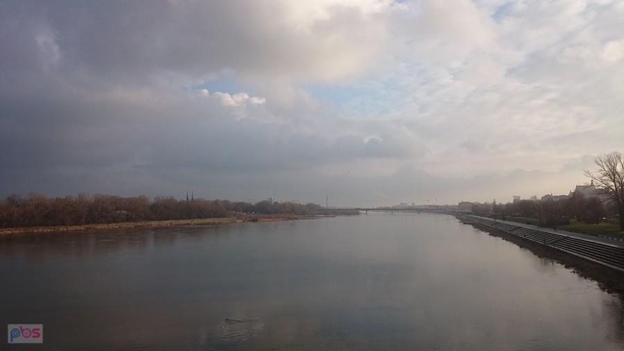 Wisła z mostu Gdańskiego