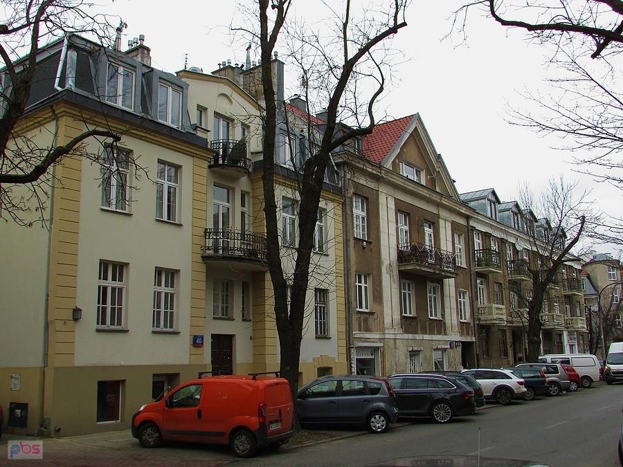 Kamienice na Dąbrowskiego przy Kazimierzowskiej