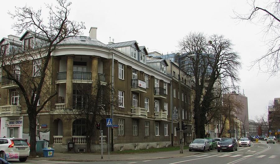 Róg Kazimierzowskiej i Dąbrowskiego