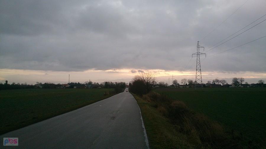 Ostatnia prosta przed Bychawą