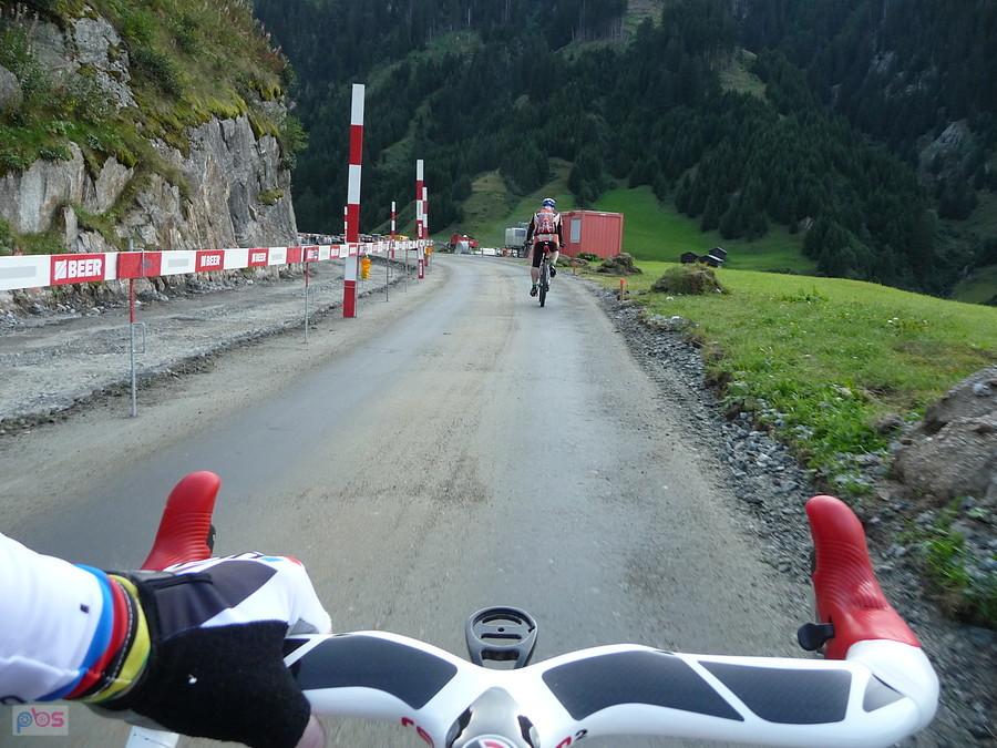 Wieczorny podjazd pod Lukmanierpass