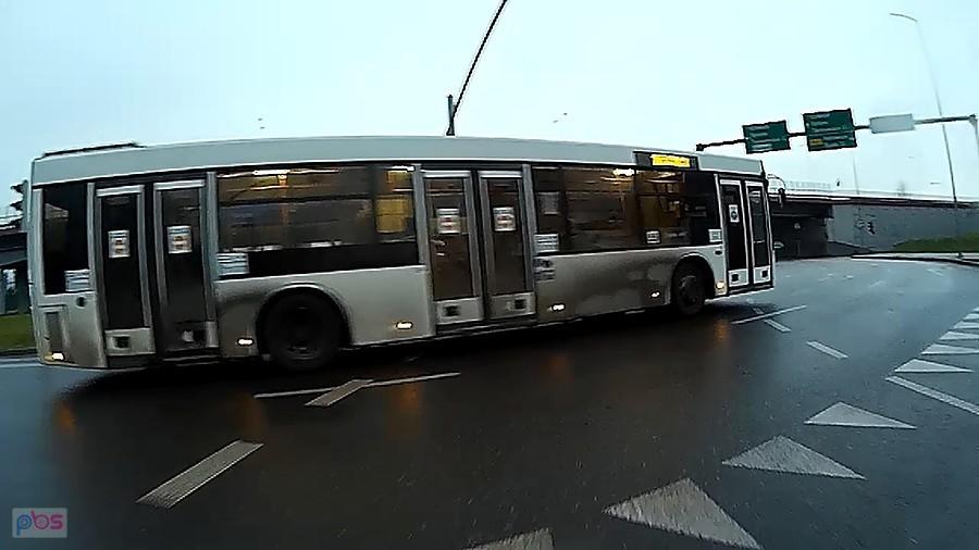W Zabrzu na rondzie przy DTŚce