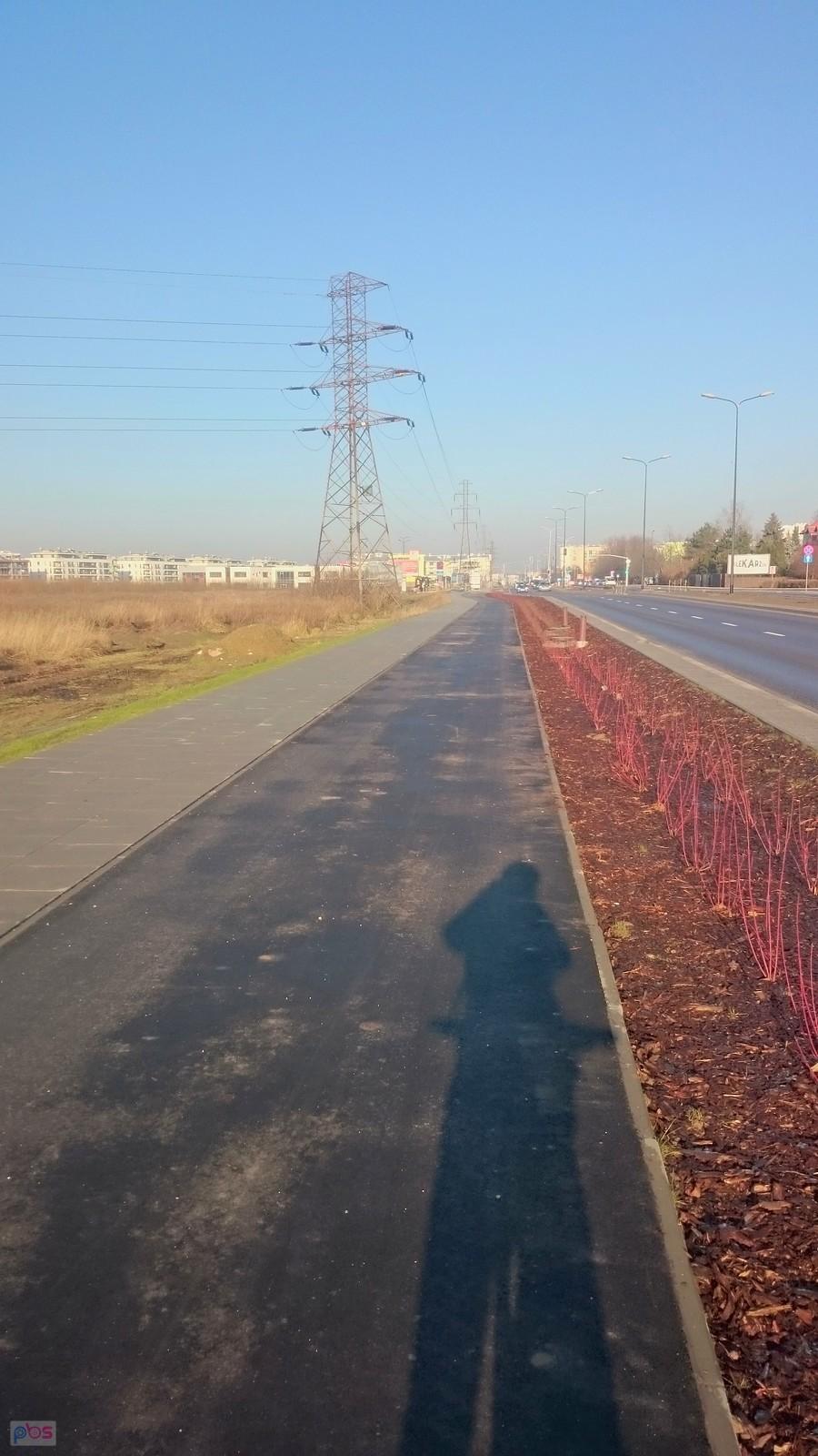 Zachodnia strona Lazurowej - jest już prawie gotowa