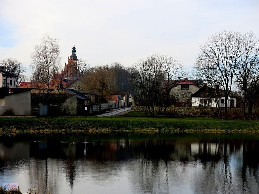 Nad stawem w Będkowie
