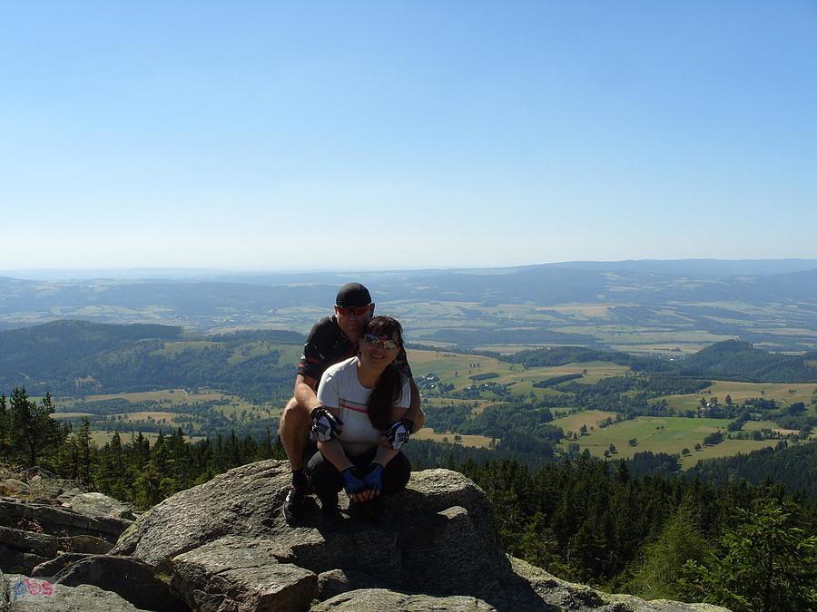 Widok z Trójmorskiego Wierchiu