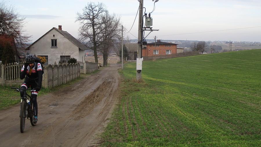 Podjazd typowo wielkopolski