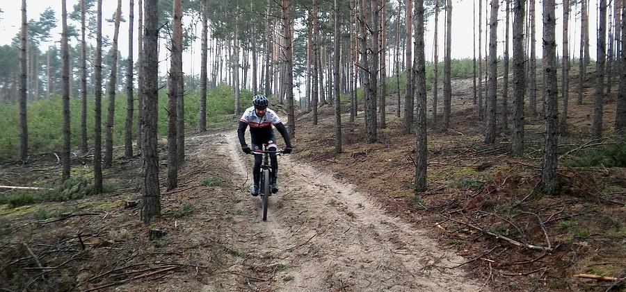 Zjazdy o przeróżnej nawierzchni dawały nam frajdę MTB :)