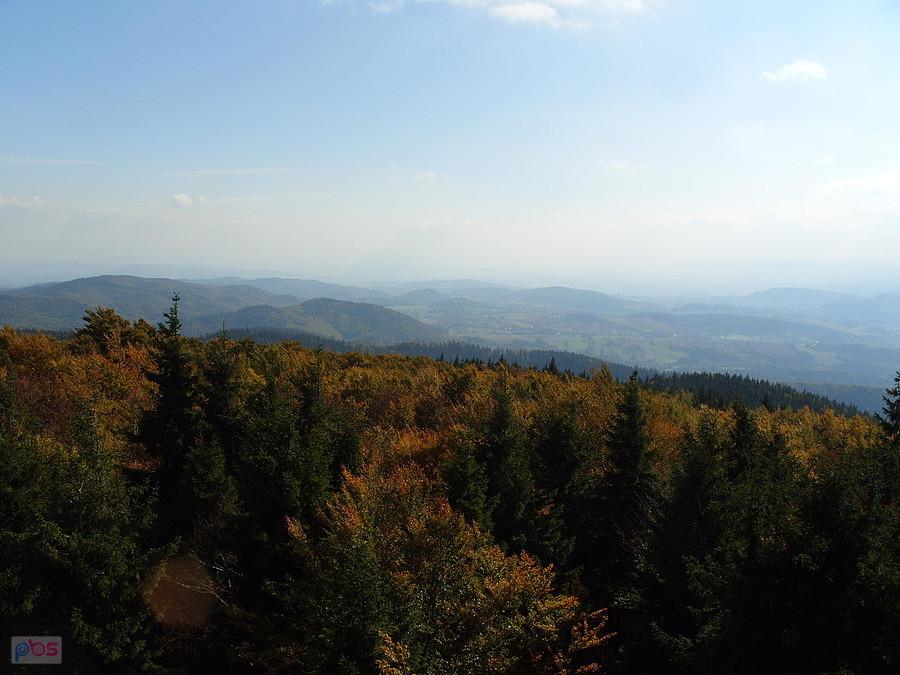 Widok z wieży Kalenicy , coś pięknego, otaczający nas krajobraz niunia ;)