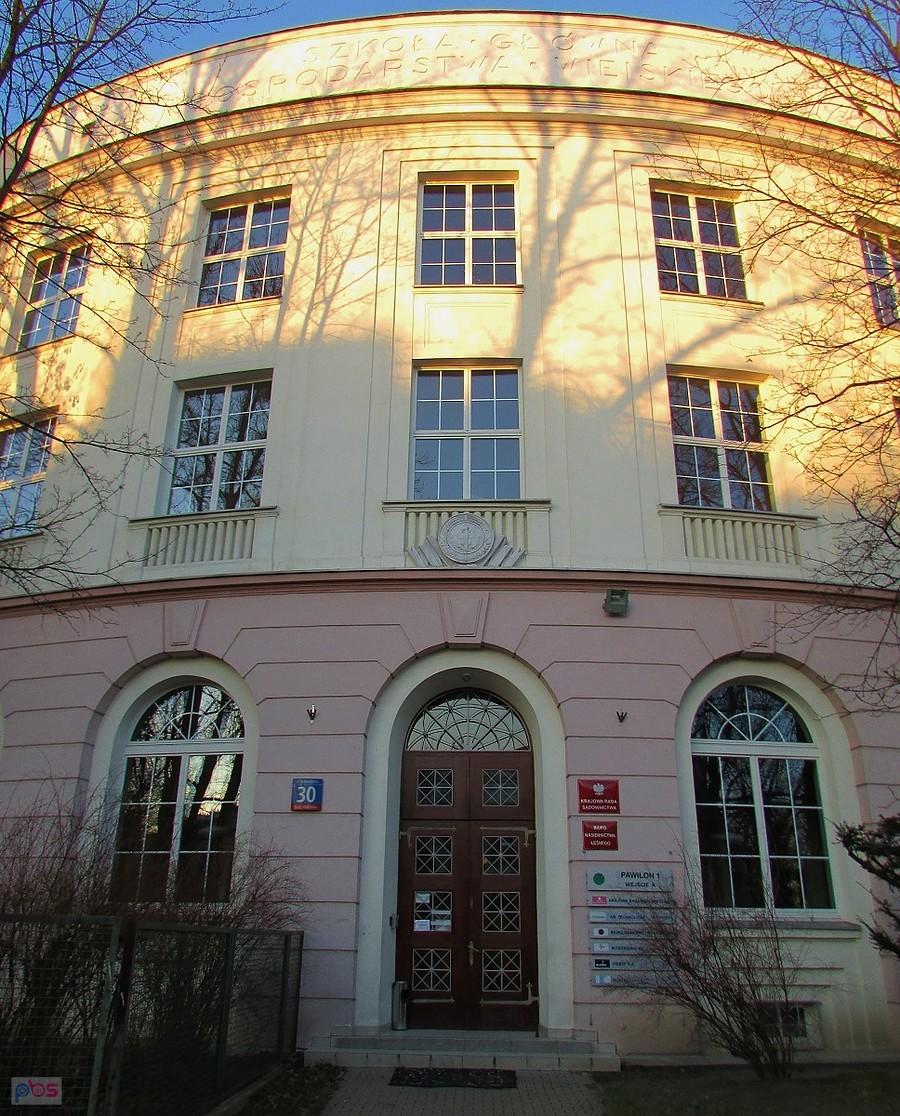 Dawny pawilon Chemii SGGW na Rakowieckiej