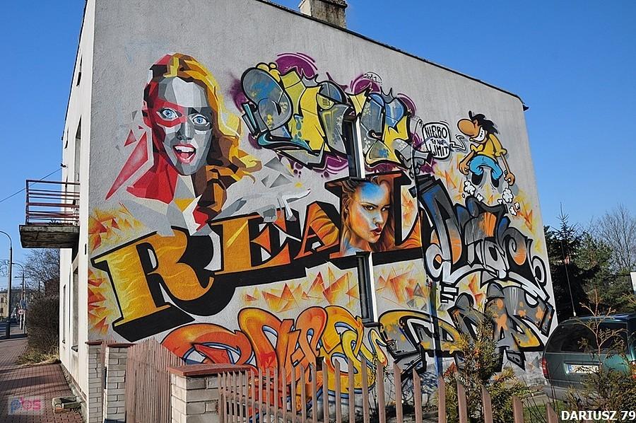 Dąbrowa Górnicza - Graffiti