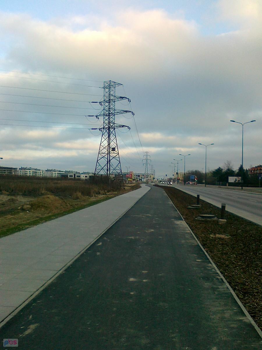 Po lewej jedzie się już dobrze