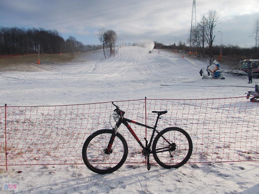 Trek poznał śnieg