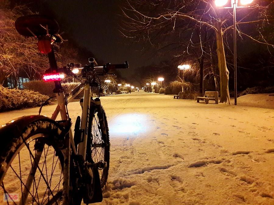 Pierwszy śnieg w 2018.