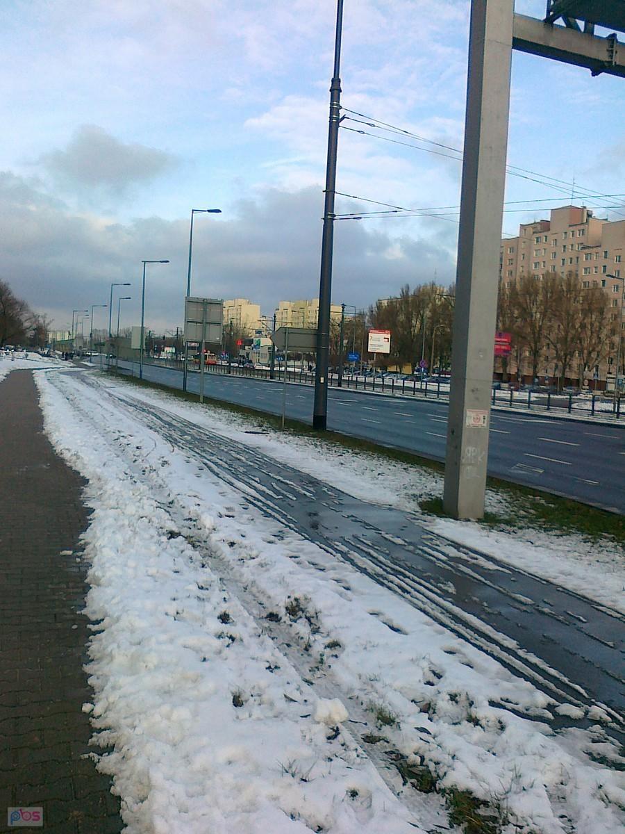 Za to na Powstańców odśnieża się sama