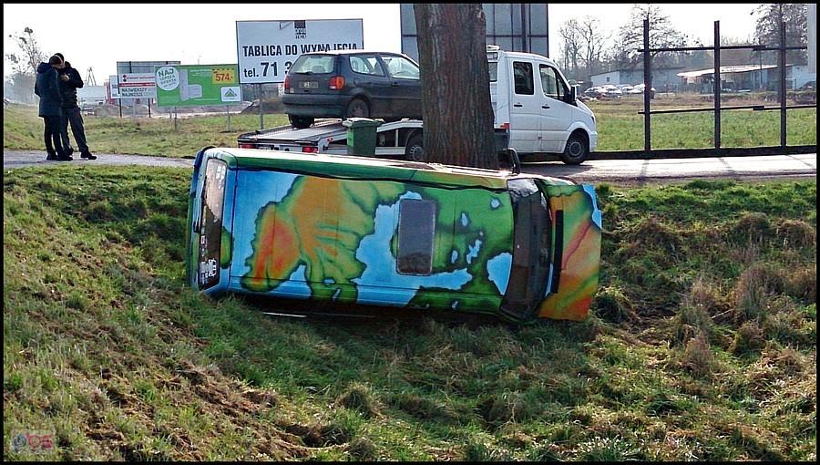 Busik w rowie