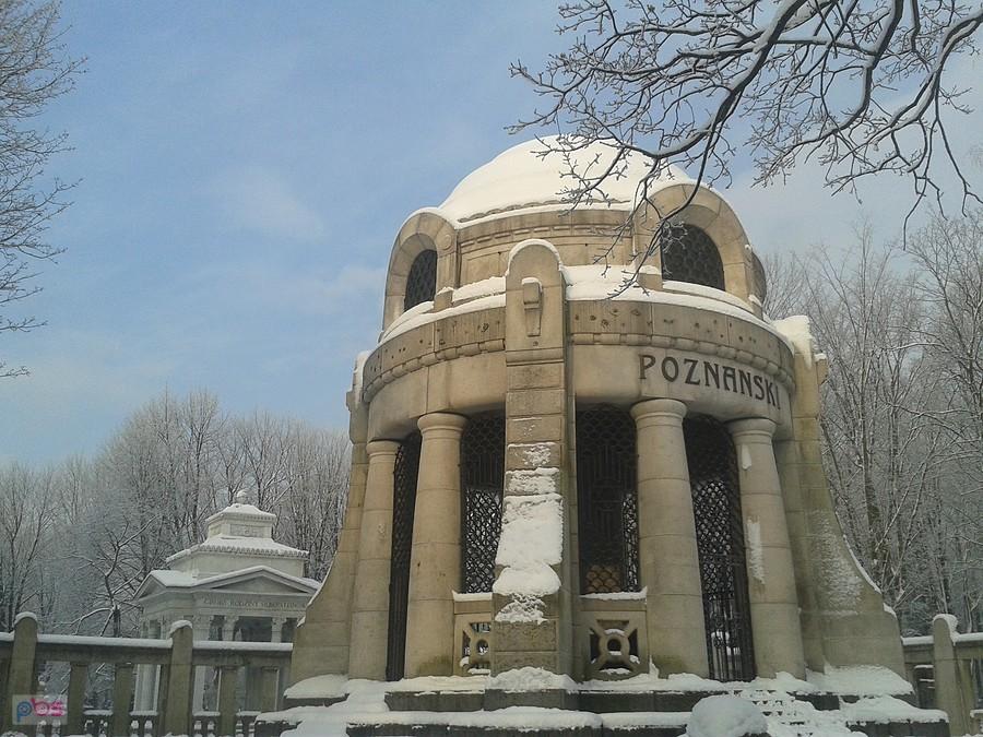 Mauzoleum Izraela Poznańskiego -Nowy Cmentarz Żydowski