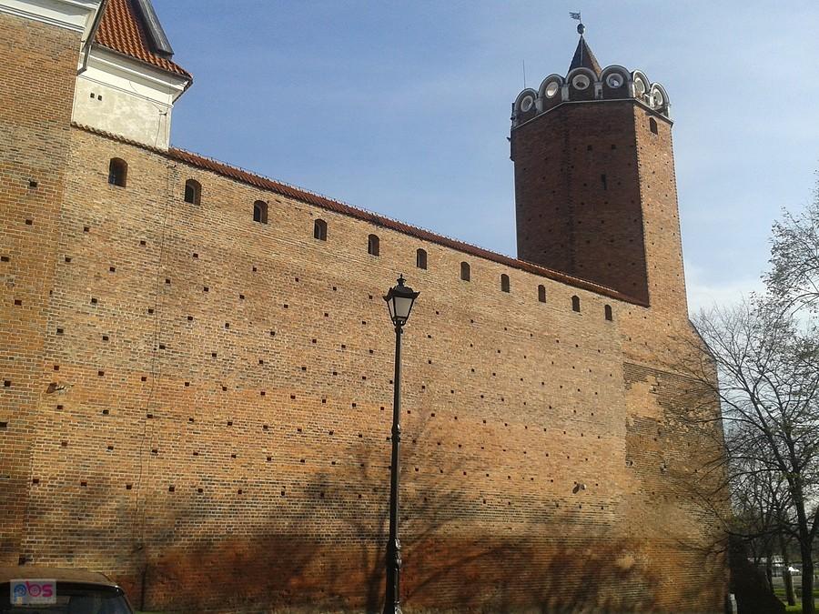 Baszta i mury obronne Zamku w Łęczycy