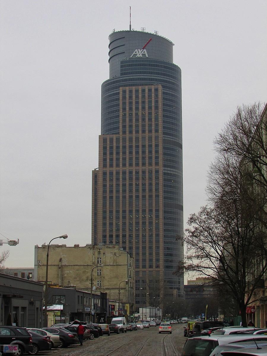 Perspektywa ulicy Chłodnej