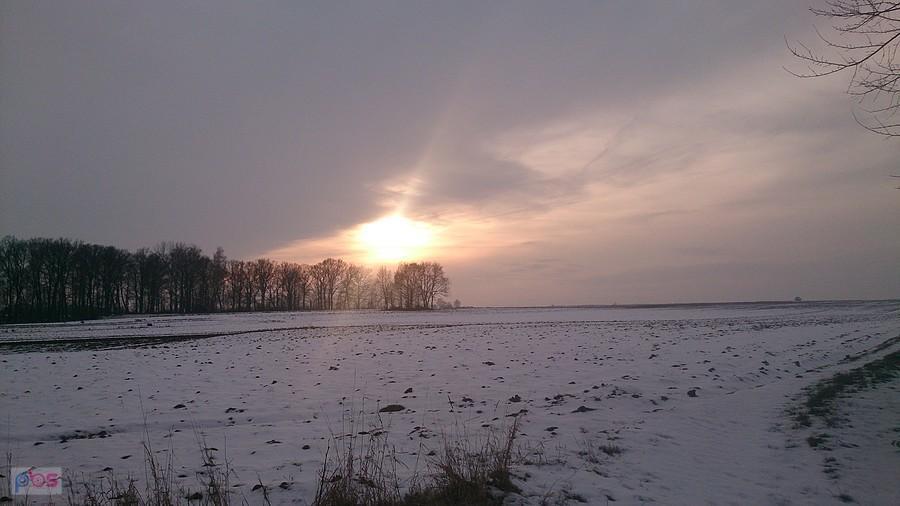 Znowu piękny zachód Słońca
