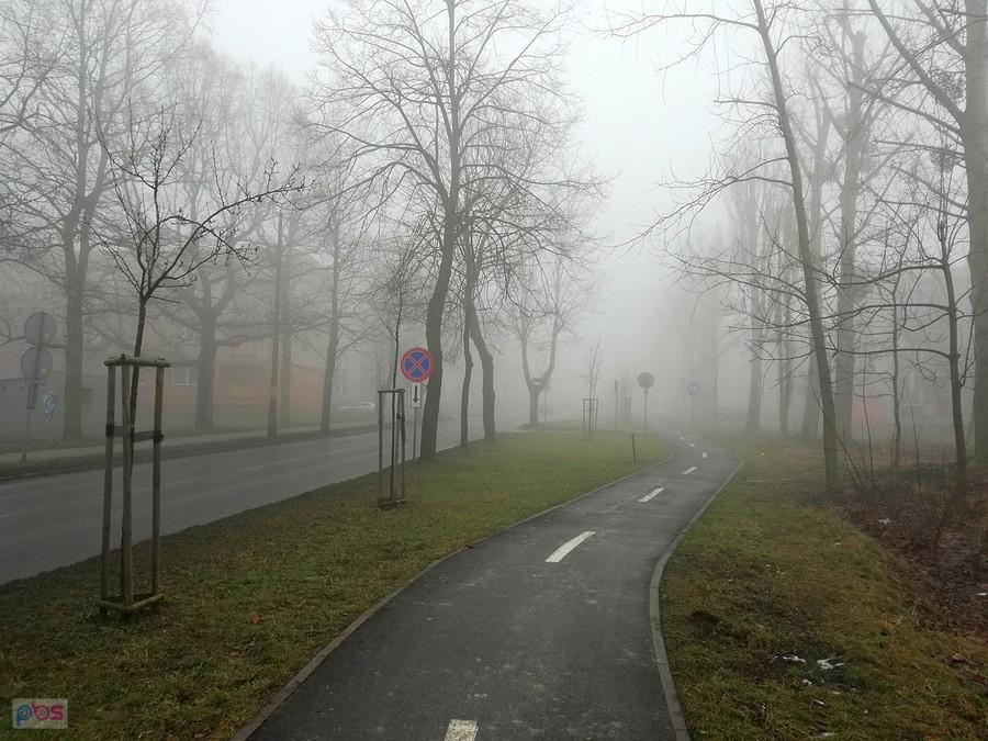 W mieście coś widać, poza jest znacznie gorzej
