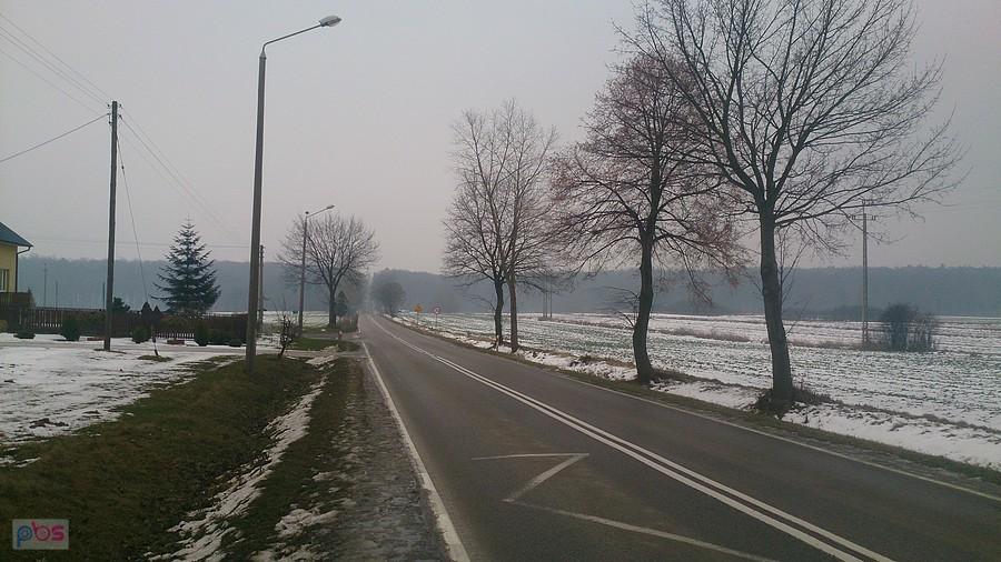 Asfalt w kierunku Bychawy