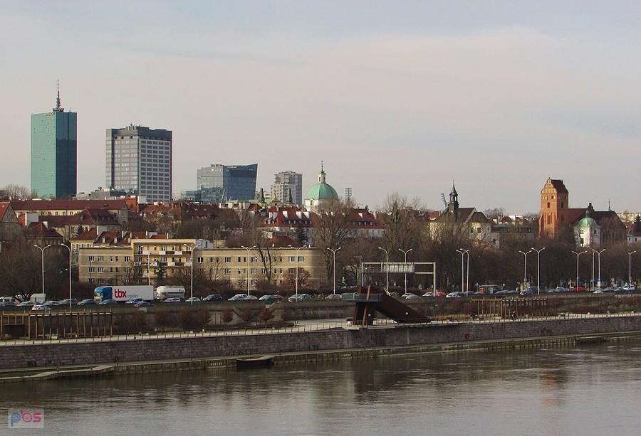 Widok z Mostu Śląsko-Dąbrowskiego