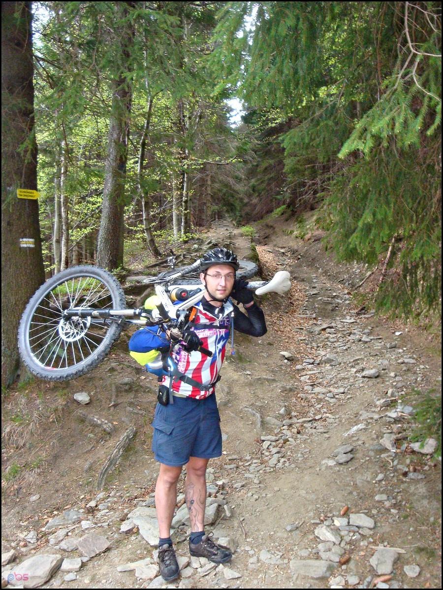 Kotlina Kłodzka 2012; czasem i tak bywa - pure enduro MTB!