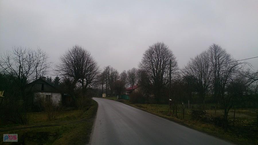 Mokre asfalty w Osmolicach