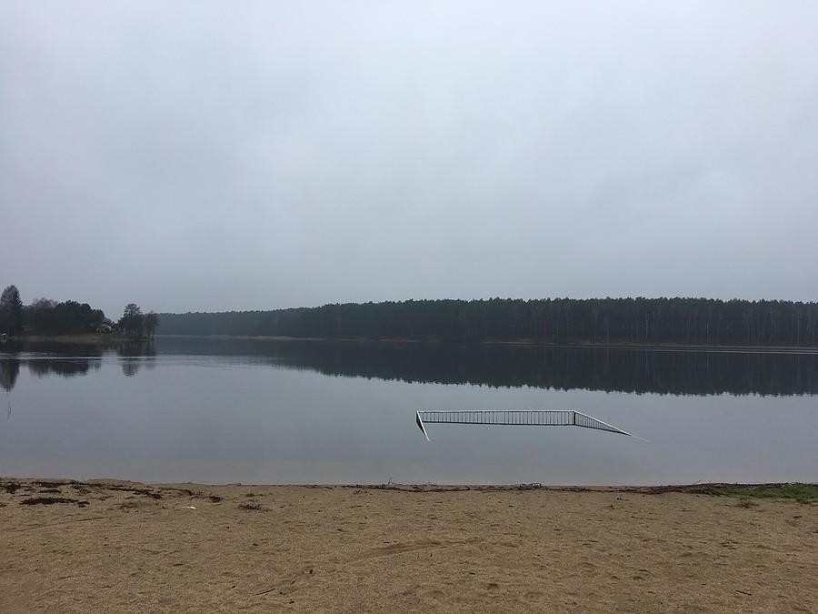 Jezioro Białe - plaża